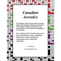 Canadian Acrostics - Paperback