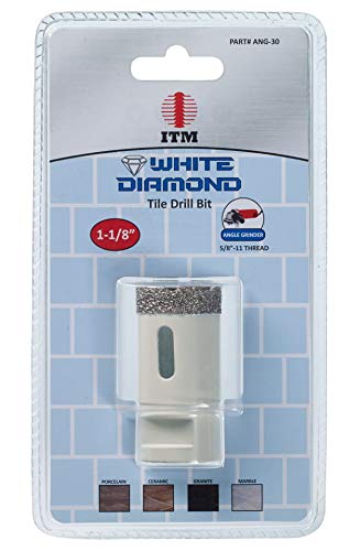 1-1/8" White Diamond Hole Saw