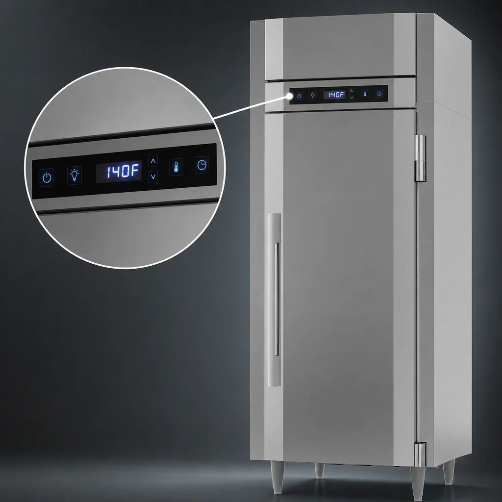 Victory Refrigeration UltraSpec™ HSA-1D-1-EW 1-Section Reach-In Warming Cabinet, Solid Door, 24.4 Cu. Ft., Stainless Steel Exterior