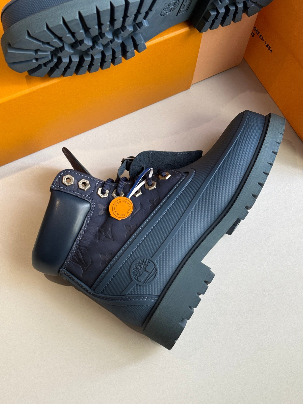 LV Suede Leather Boots