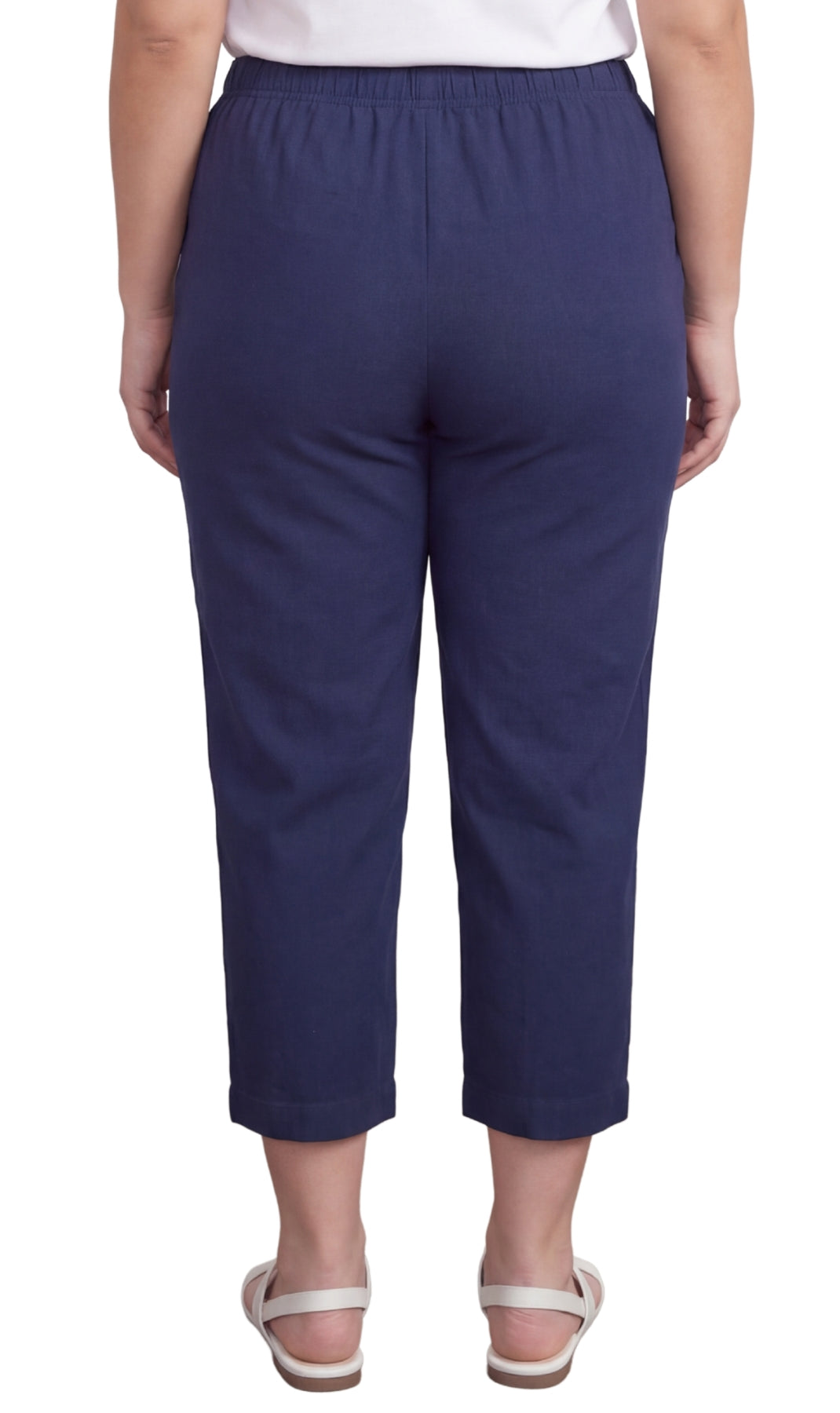 Women's Lightweight Stretch Denim Capri Pants — Comfortable Everyday Fit