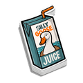 Silly Goose - Hard Hat Decal