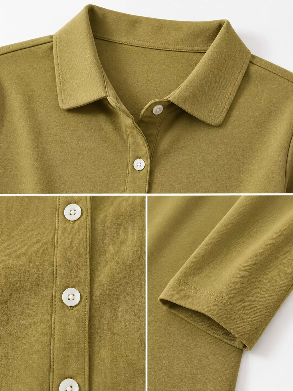 Full Size Button-Down Long Sleeve Shirt Plus Size
