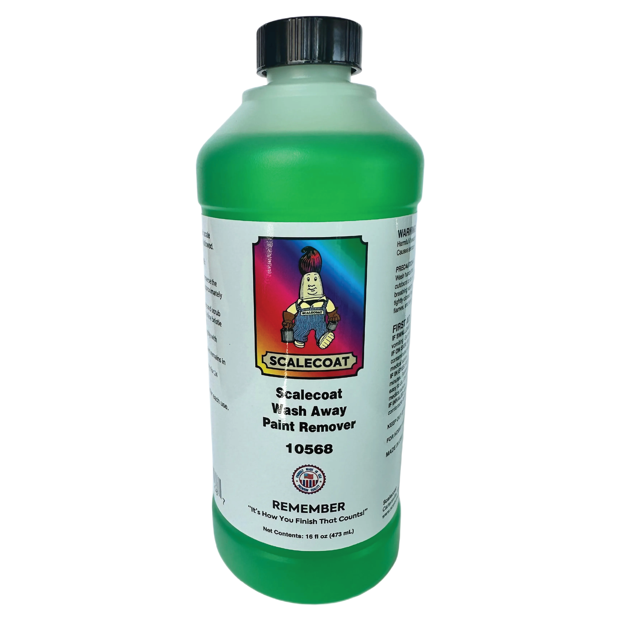 Scalecoat Wash Away Paint Remover 16oz Bottle - 10568