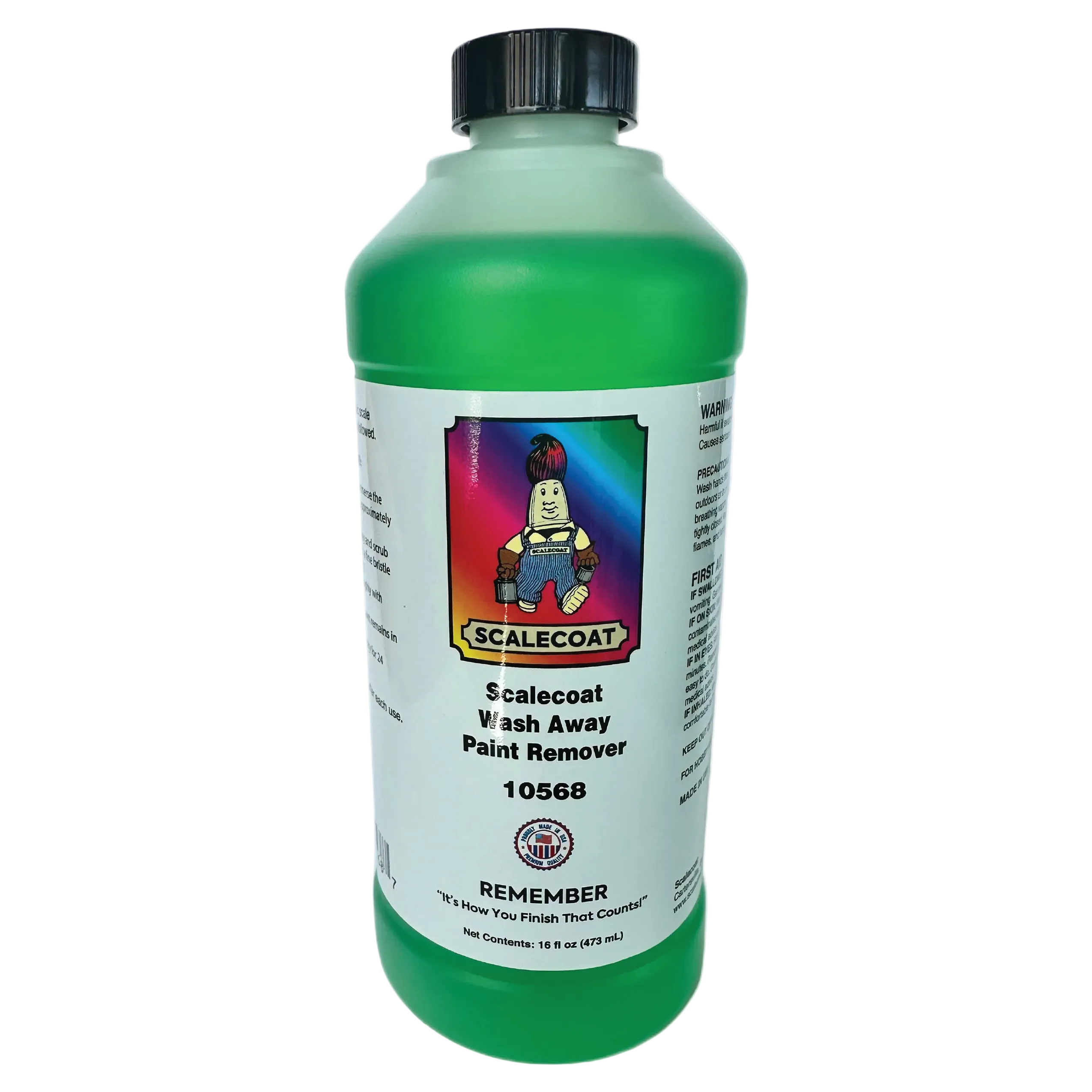 Scalecoat Wash Away Paint Remover 16oz Bottle - 10568