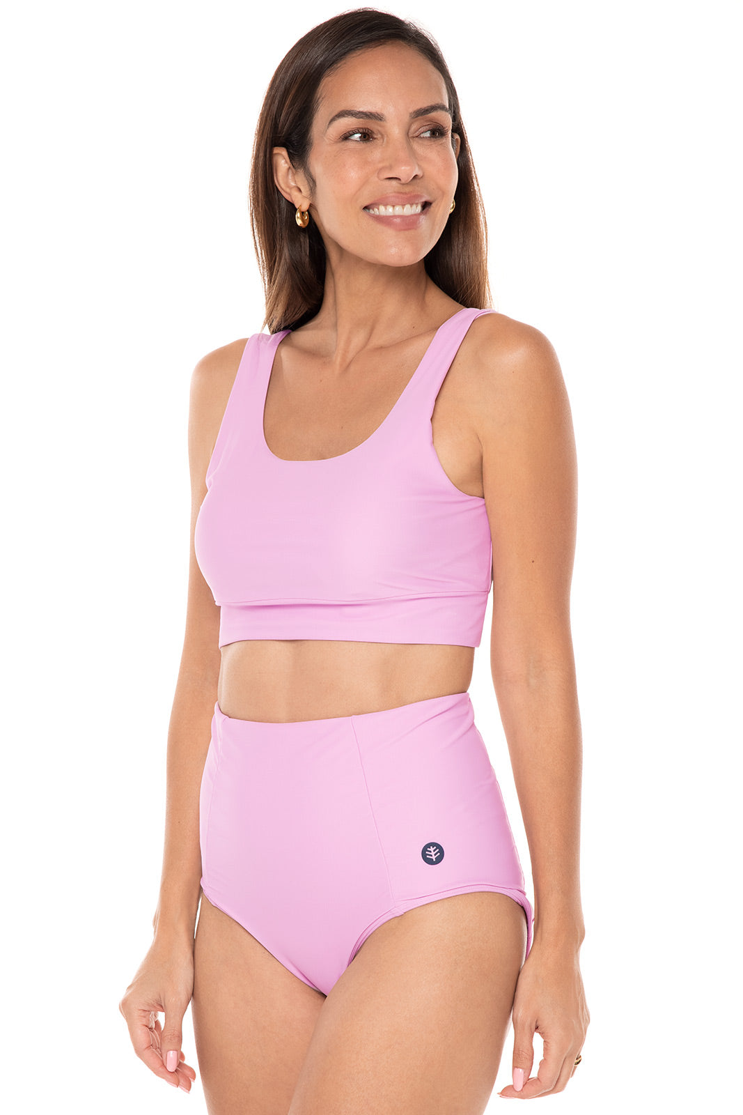 Women's Ocean Sculpt High Rise Bottoms | Peony Pink