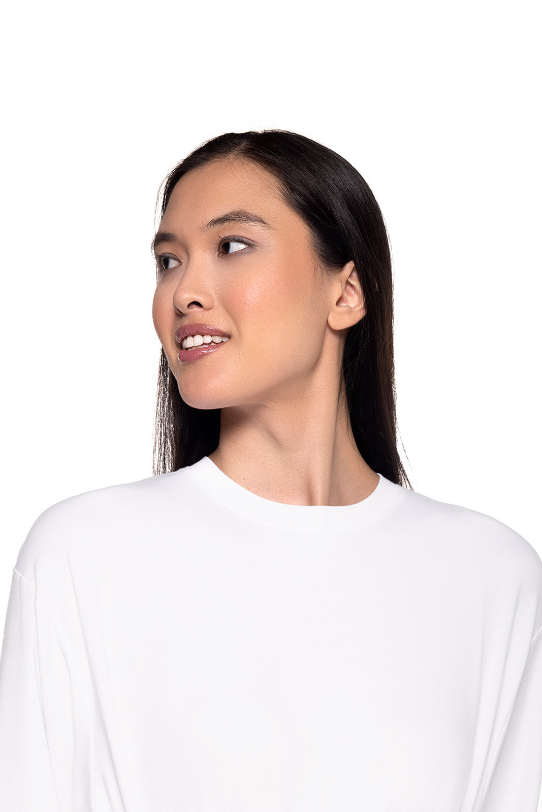 Women's Merrick Tie Long Sleeve Shirt | White