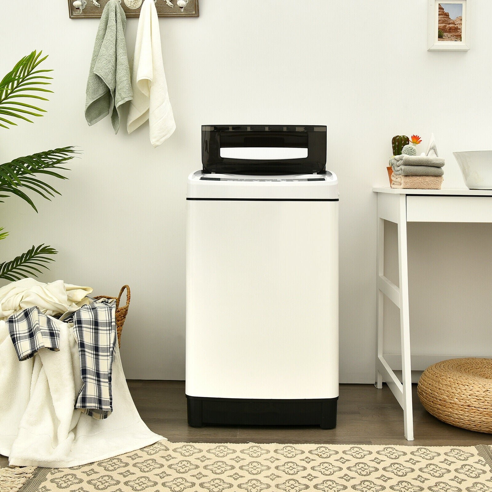 Full-Automatic Washing Machine 1.5 Cubic Feet 11 LBS Washer
