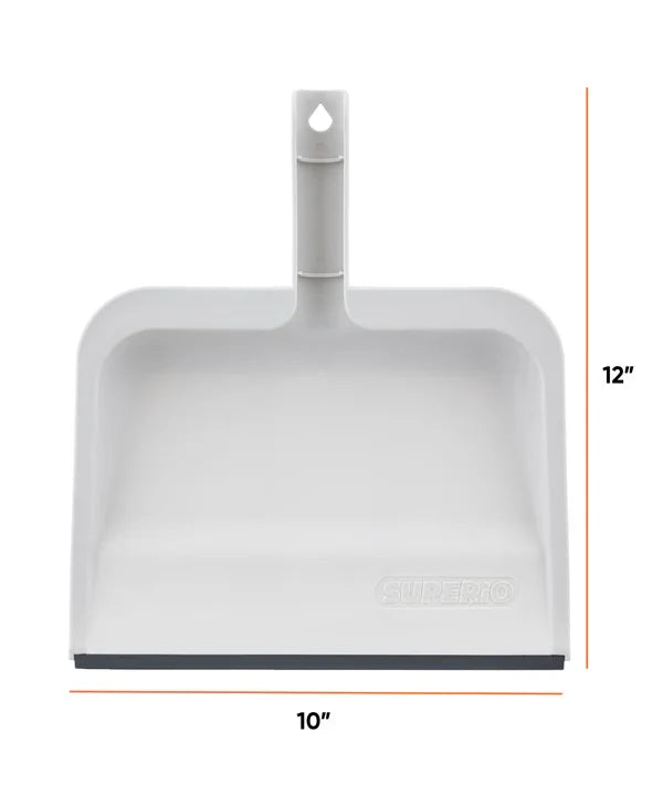 10" Clip-On Dustpan Smoke