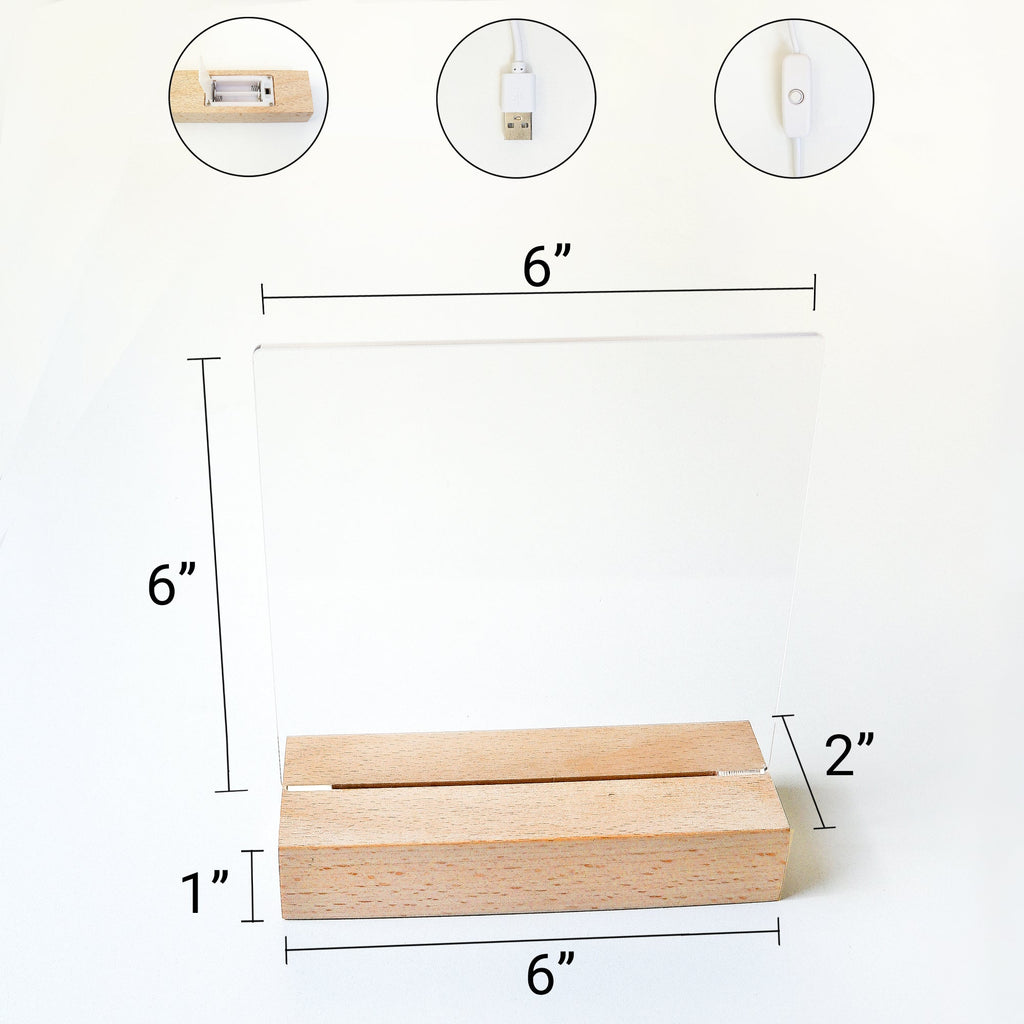 LED Writing Board – Reusable Message & Reminder Light Board