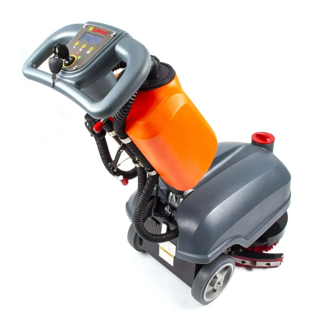 RT15 14" Battery Powered Commercial Walk-behind Floor Scrubber Machine