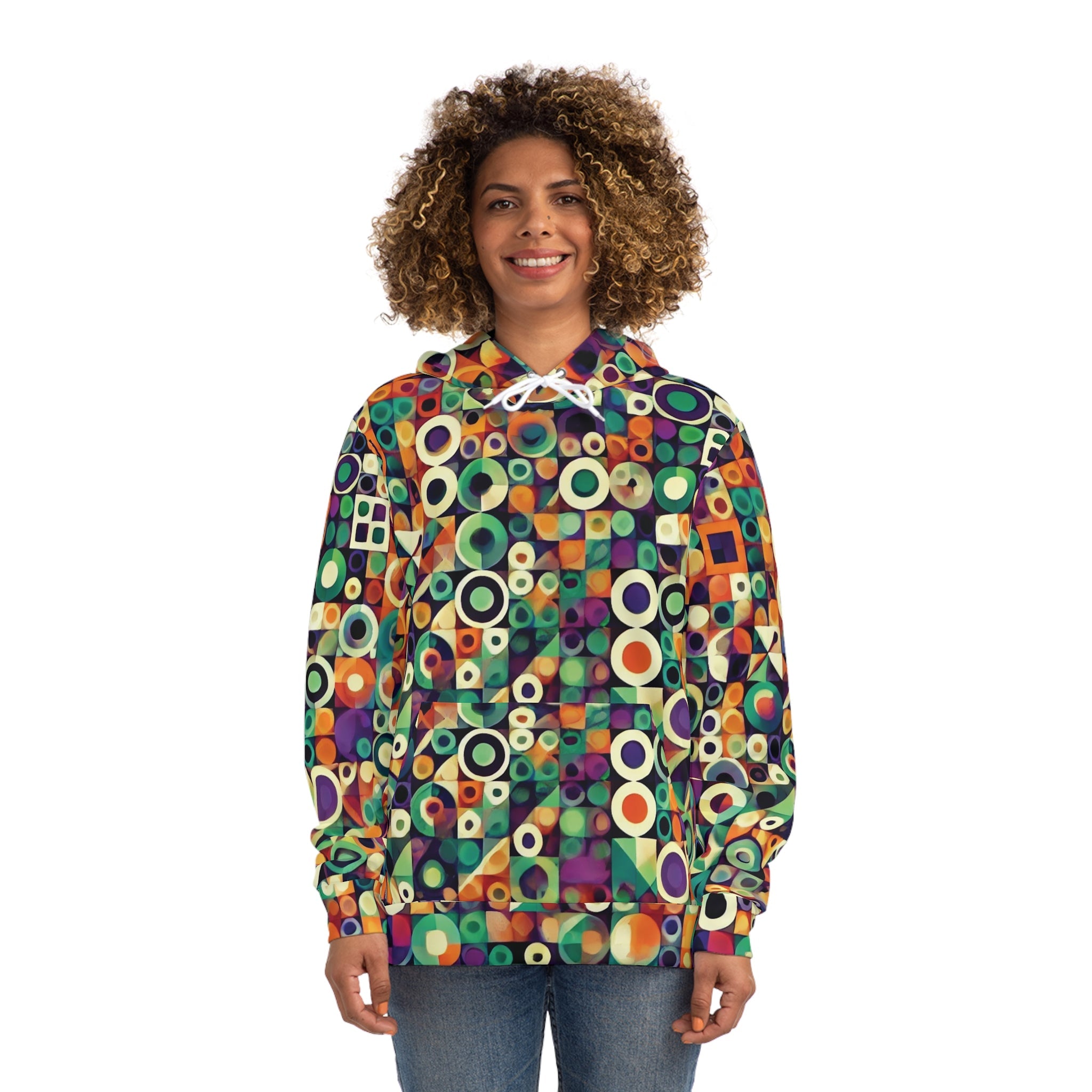 Dot Matrix Anti-Surveillance Hoodie – Pixel Disruption Clothing