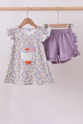 Goose Floral Appliqué Set
