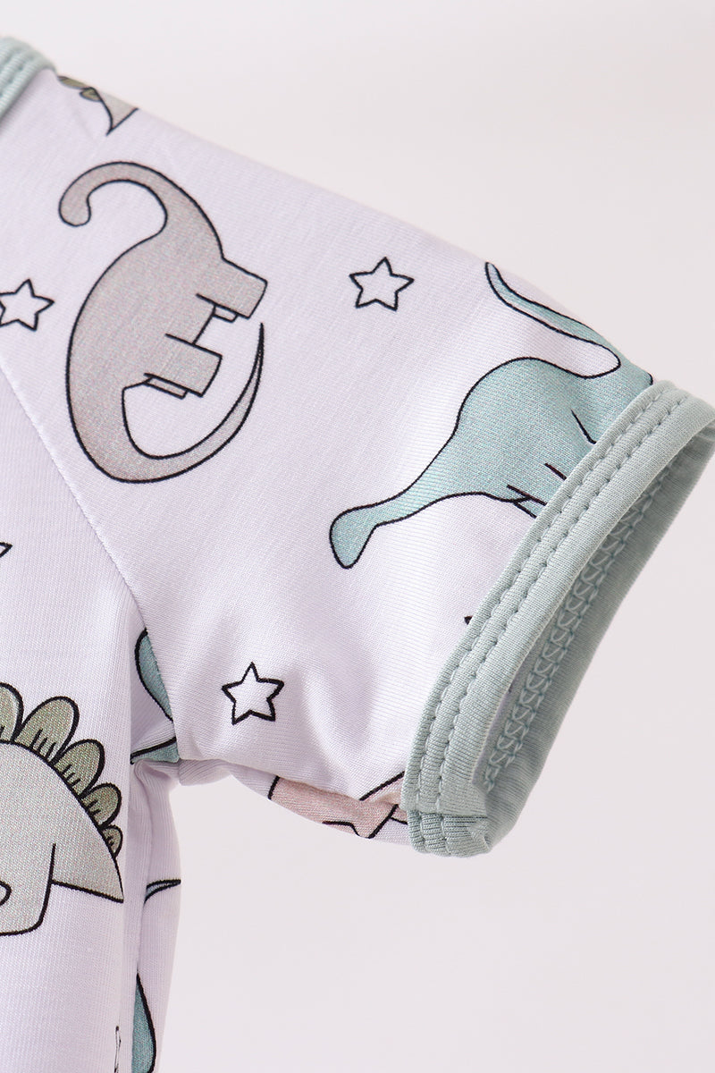 Dinosaur Bamboo Romper