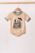 Khaki Toolbox Applique Bubble