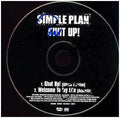 Simple Plan Autographed Signed Autographed Shut Up CD