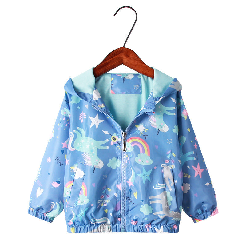 Korean-style Childrens Clothing Girls Outerwear New Autumn Coats