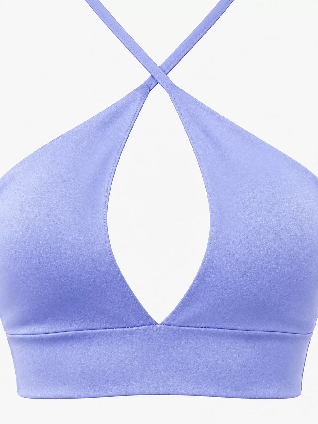 Halter Neck Cut-Out Crop Cami