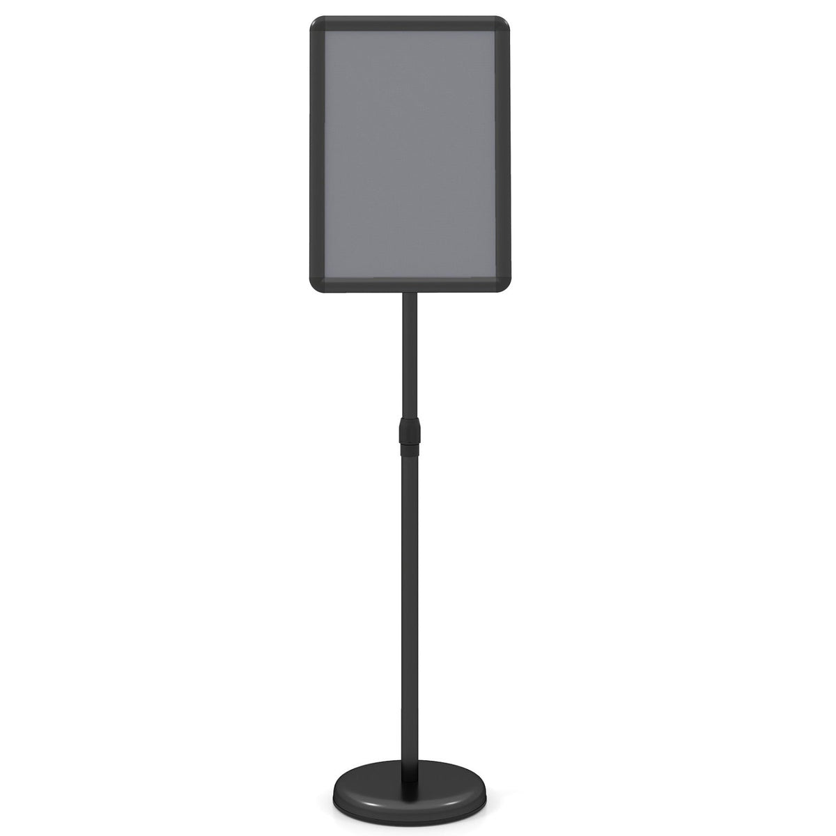 11x17 Adjustable Height Sign Holder Stand with Snap Frame