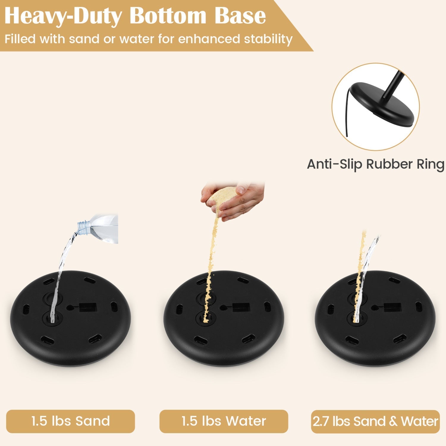 11x17 Adjustable Height Sign Holder Stand with Snap Frame