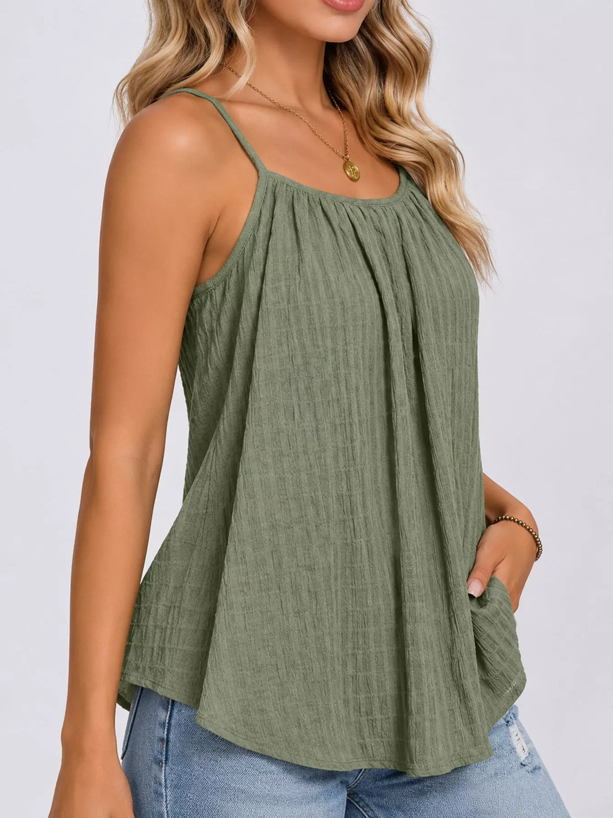 Casual Textured Cami