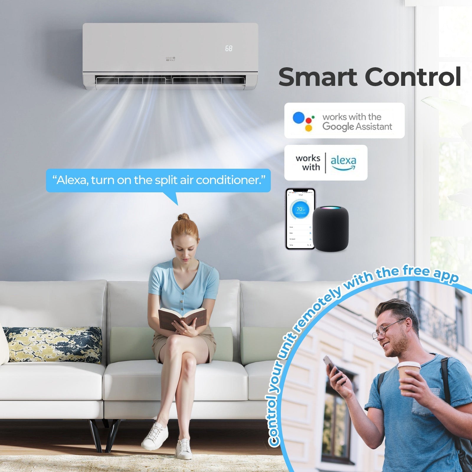 SEERXtreme Series ENERGY STAR Certified 12000 BTU 24 SEER2 208-230V Mini Split Heat Pump Heating at -15¬∞F