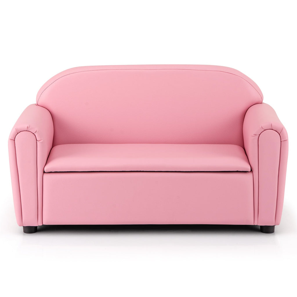 Kids Sofa Armrest Chair with Storage Function
