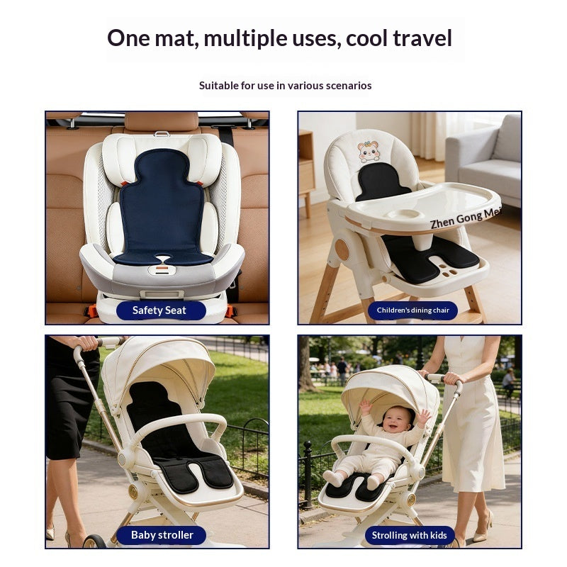 Baby Stroller Ice Pad Gel Pad Physical Cooling Cool Mat