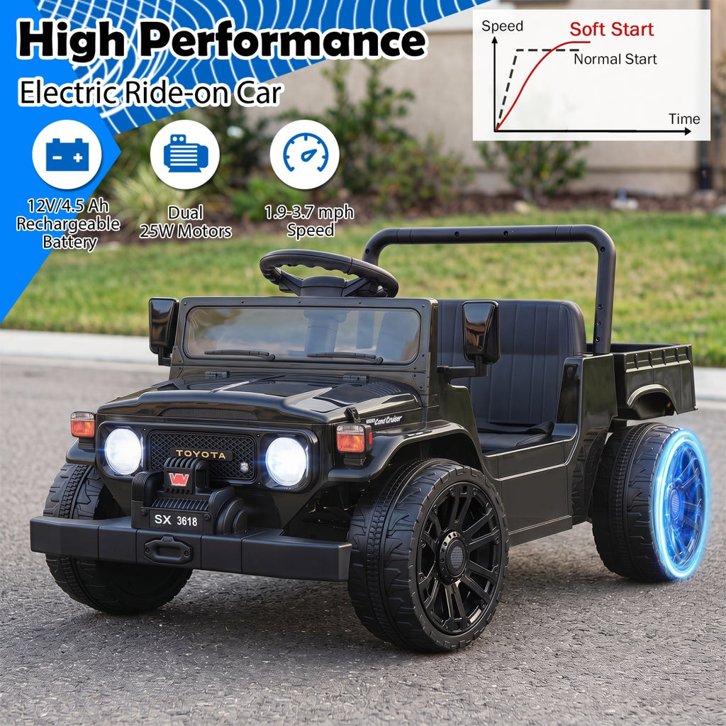 12V Electric Ride On Truck with Dump Bed and Remote Control