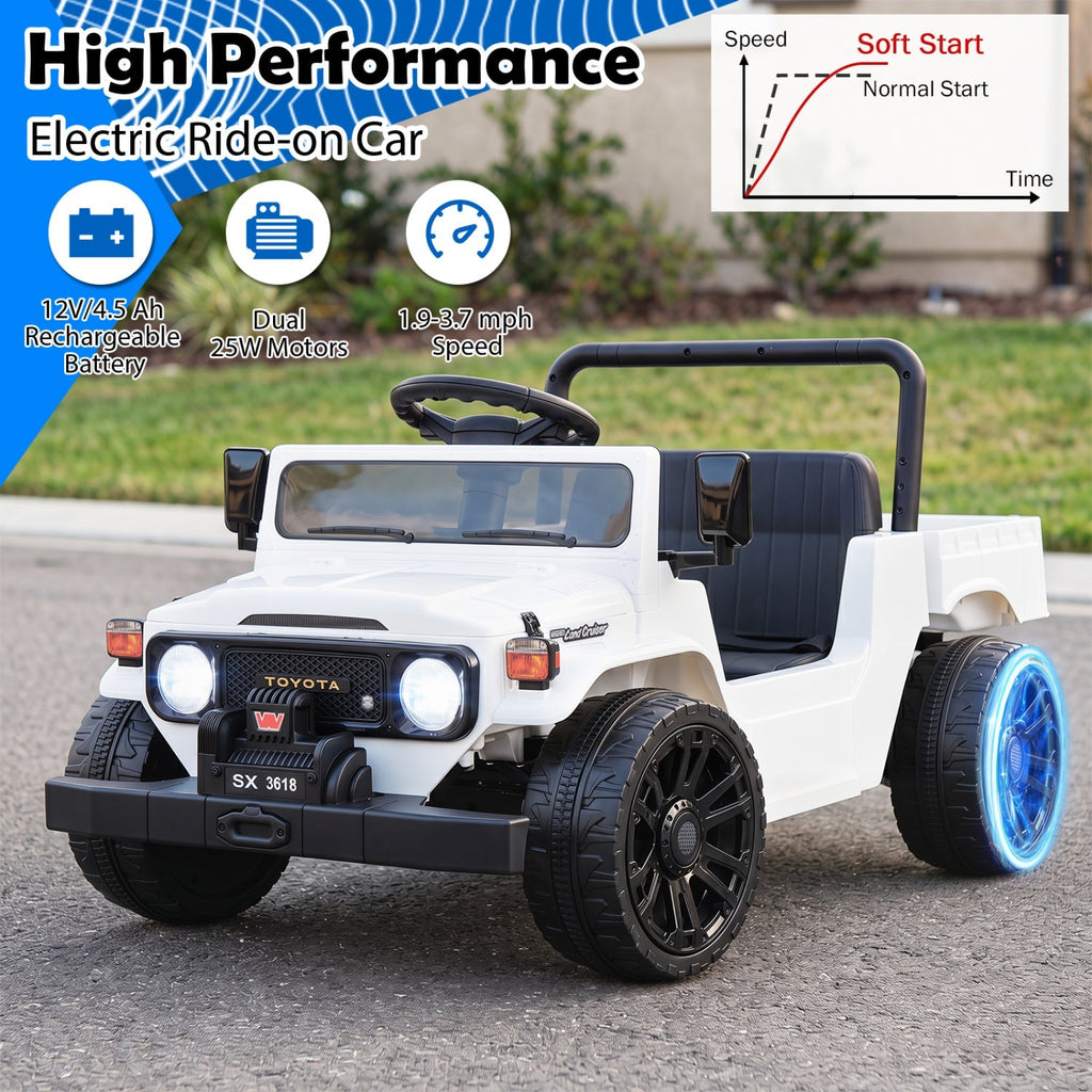 12V Electric Ride On Truck with Dump Bed and Remote Control