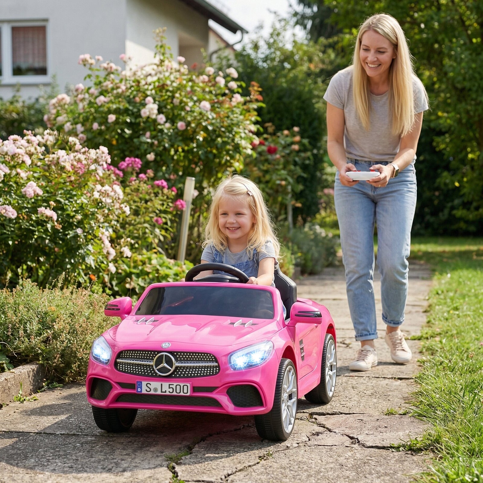 12V Kids Ride on Car Licensed Mercedes-Benz with Remote and Music