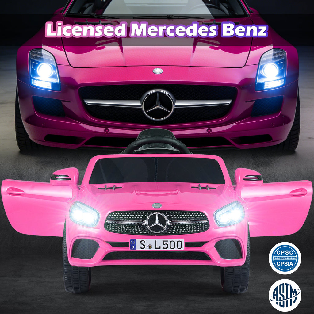 12V Kids Ride on Car Licensed Mercedes-Benz with Remote and Music