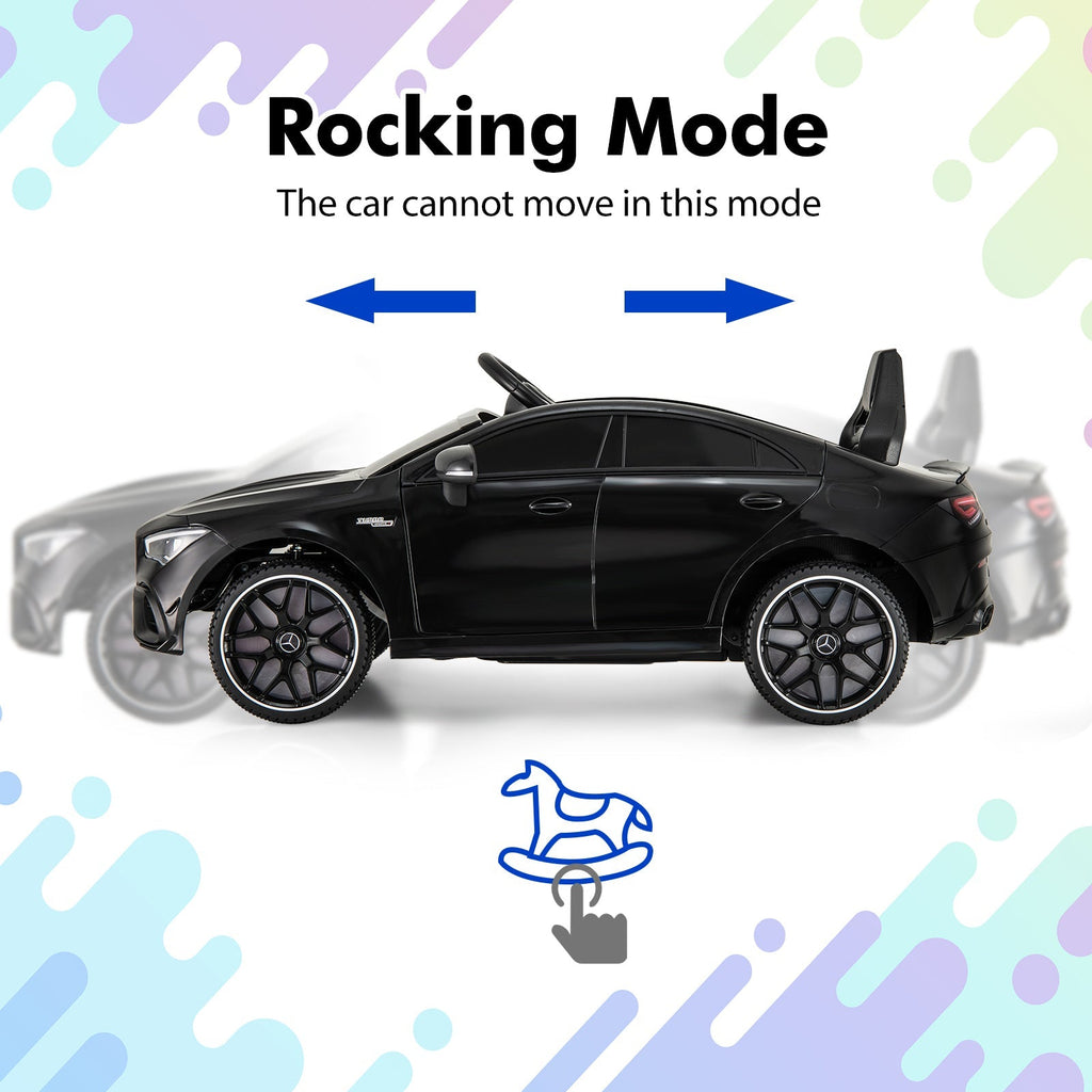 12V Kids Ride on Car Mercedes-Benz AMG CLA 45 with Remote