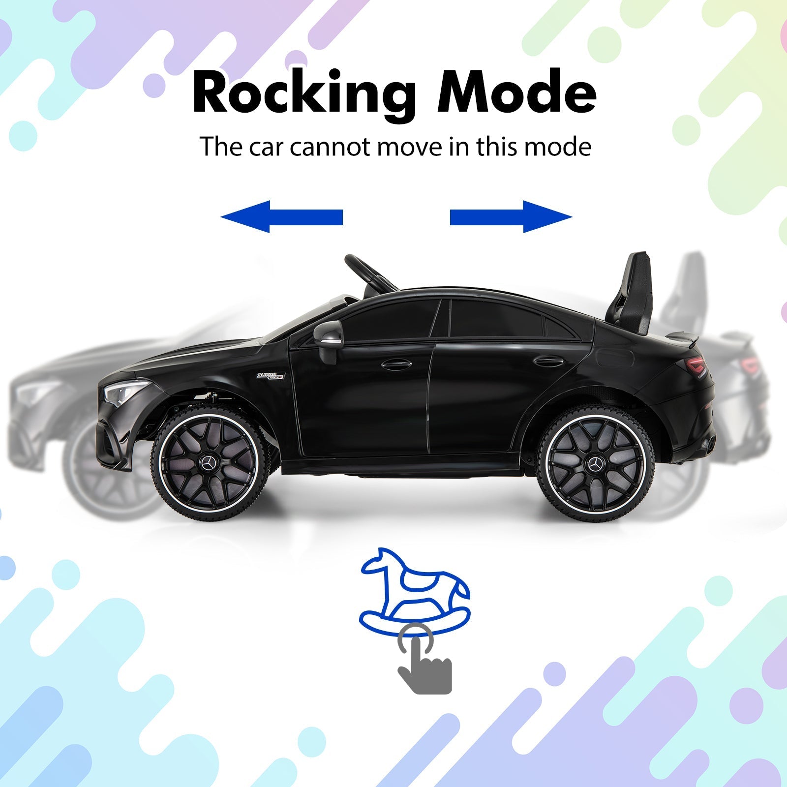 12V Kids Ride on Car Mercedes-Benz AMG CLA 45 with Remote
