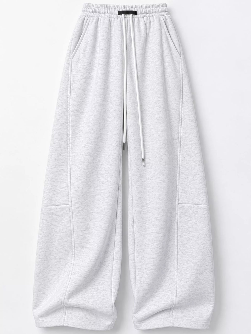Full Size Drawstring Loose Fit Wide-Leg Sweatpants Plus Size