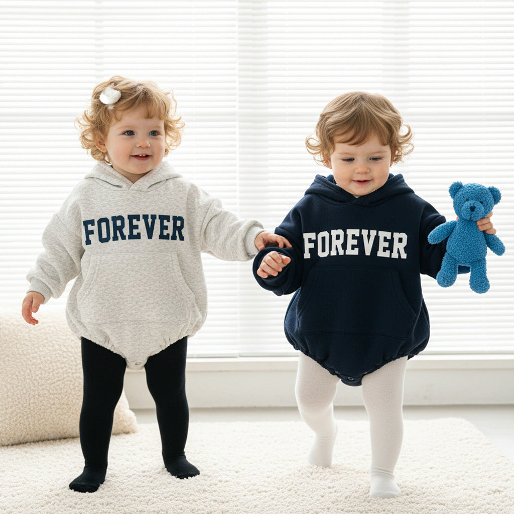 New Winter Baby One-Piece Jumpsuit