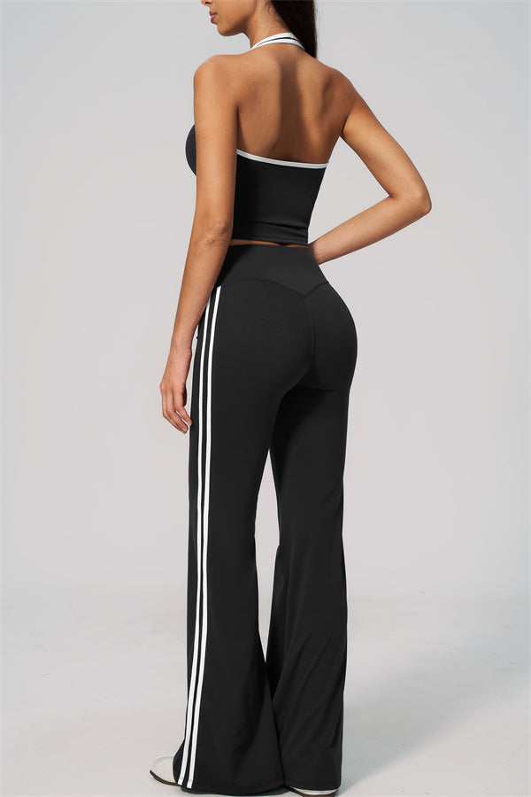 The Onyx Tank Top Flared Leggings 2-Piece Set