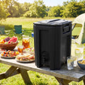 13.2 Gal Insulated Beverage Dispenser Commercial with Two-Stage Faucet