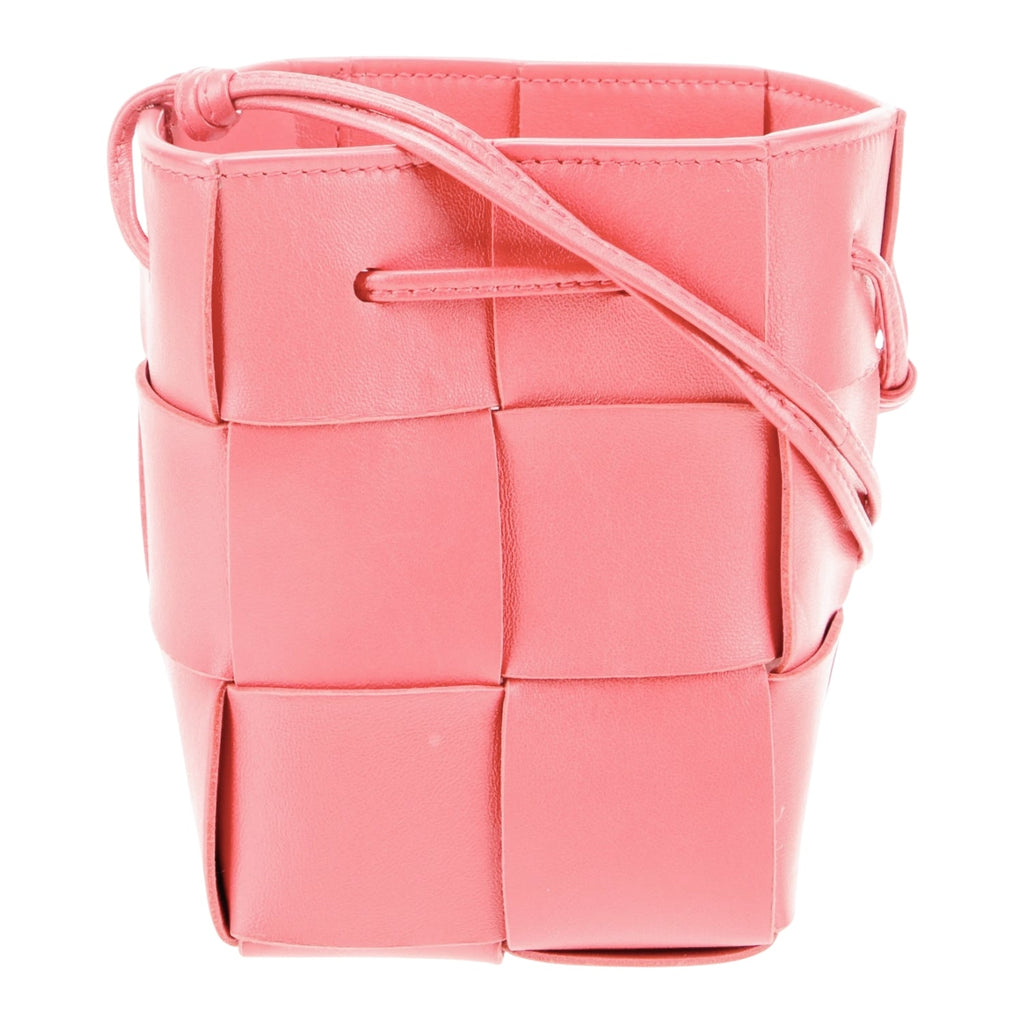 Chic Woven Mini Crossbody Bucket Bag – Lightweight Shoulder Handbag
