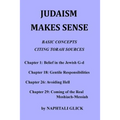 Judaism Makes Sense: Basic concepts citing Torah sources - Paperback