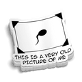 Old Picture Hard Hat Decal