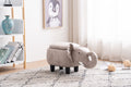 Elliot the Elephant Storage Ottoman with Hidden Storage - PU Leather