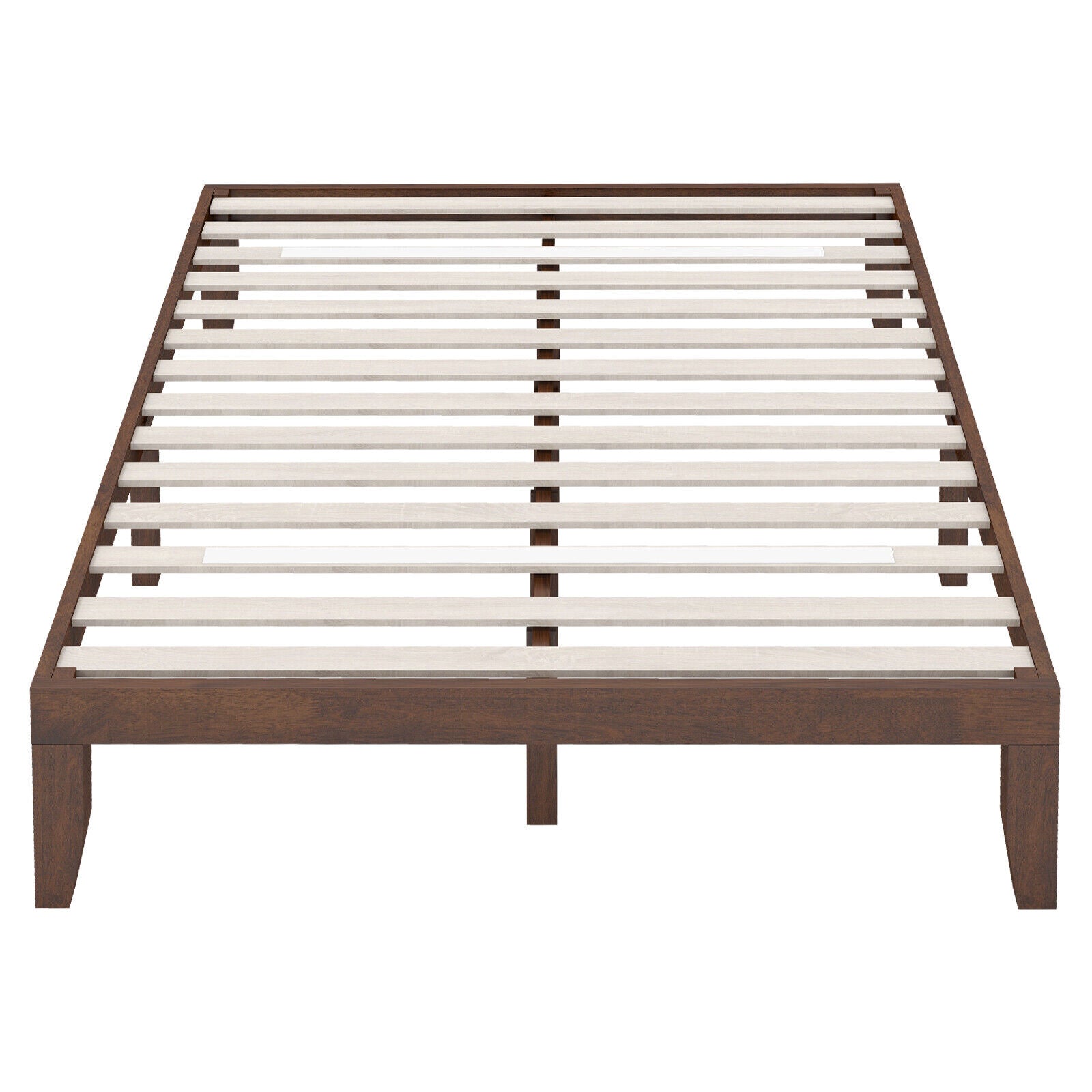 Queen Size 14 Inch Wooden Bed Mattress Frame
