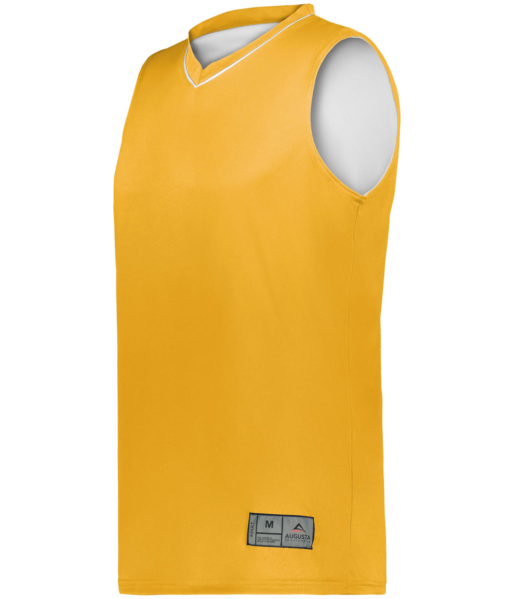 REVERSIBLE TWO-COLOR JERSEY - MOISTURE-WICKING POLYESTER