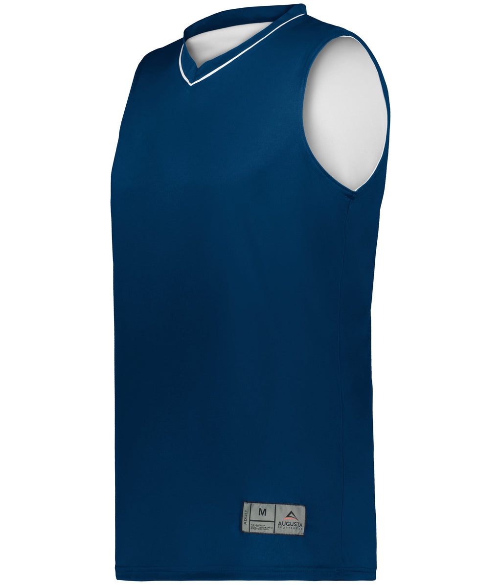 REVERSIBLE TWO-COLOR JERSEY - MOISTURE-WICKING POLYESTER