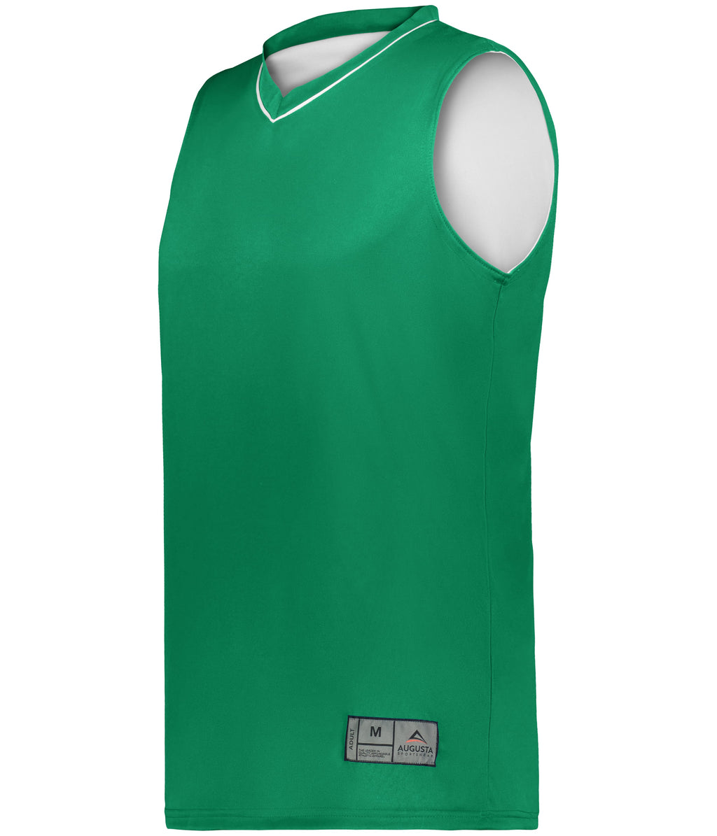 REVERSIBLE TWO-COLOR JERSEY - MOISTURE-WICKING POLYESTER