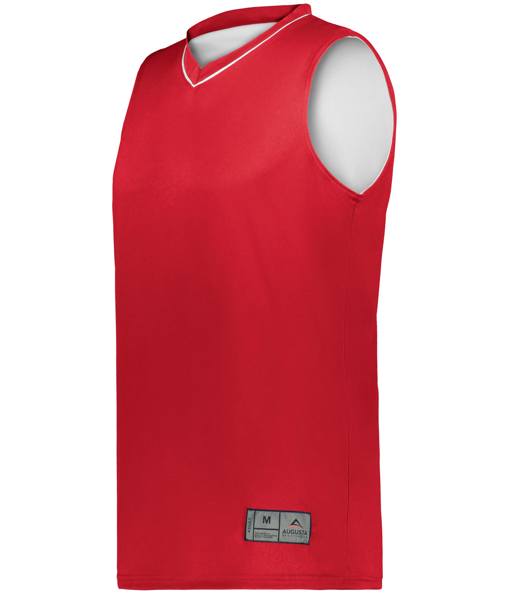 REVERSIBLE TWO-COLOR JERSEY - MOISTURE-WICKING POLYESTER
