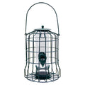 Metal Bird Feeder: Squirrel-Proof Seed Feeder with 4 Ports