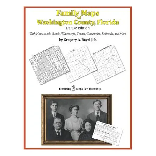 Family Maps of Washington County, Florida - Paperback