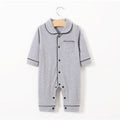 Baby pajamas solid color baby onesies kids clothes